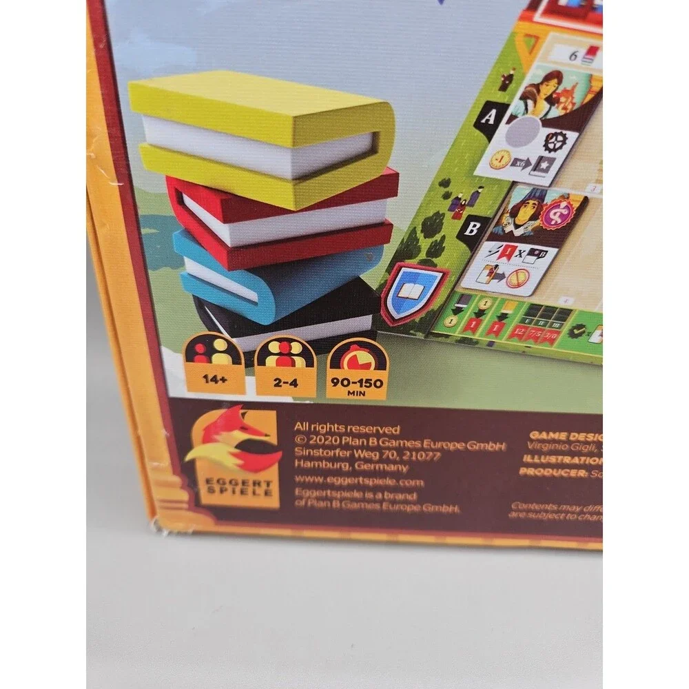 Alma Mater Board Game Eggert Spiele 2-4 Players 14+